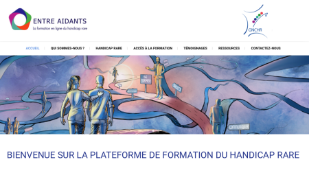 Formations &quot;ENTRE AIDANTS&quot; - modules gratuits en ligne sur les Handicaps Rares